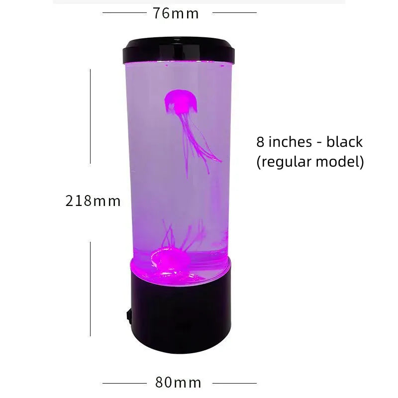 Jellyfish LED Mood Lamp – Color Changing Ambient Night Light for Bedroom & Desk