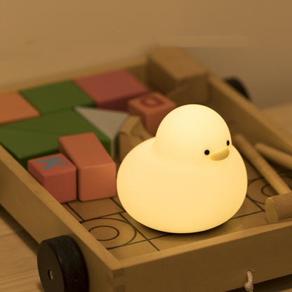 Duck Night Light – Soft Silicone Dimmable LED Lamp for Bedroom & Kids Room