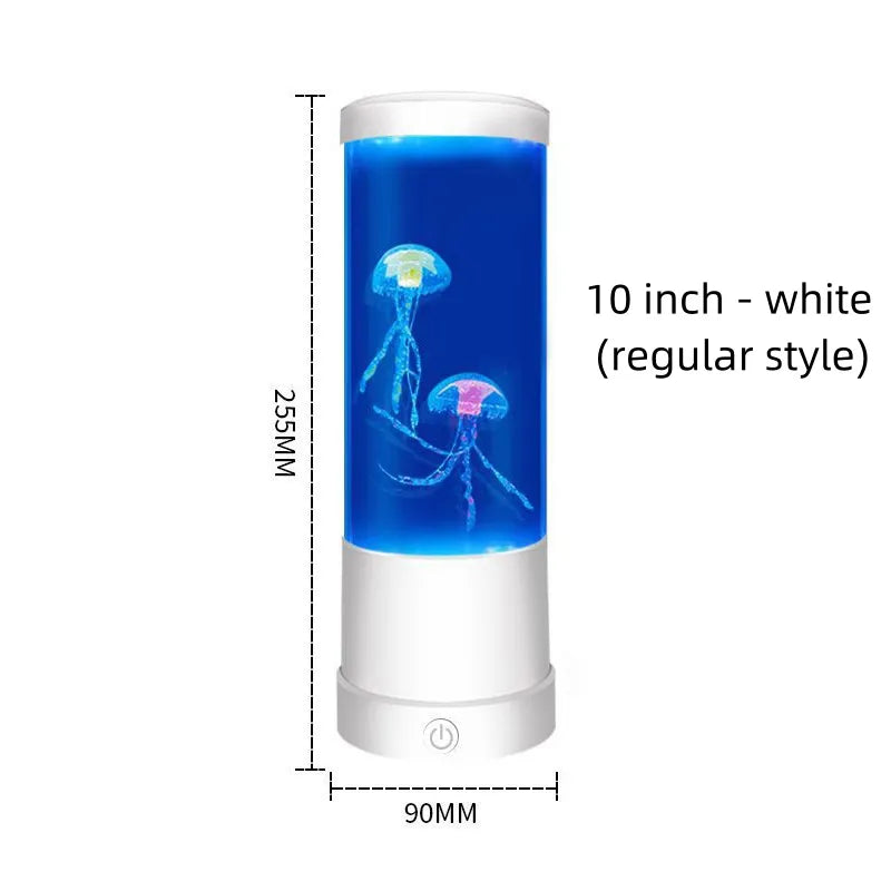 Jellyfish LED Mood Lamp – Color Changing Ambient Night Light for Bedroom & Desk