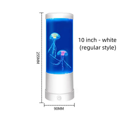 Jellyfish LED Mood Lamp – Color Changing Ambient Night Light for Bedroom & Desk