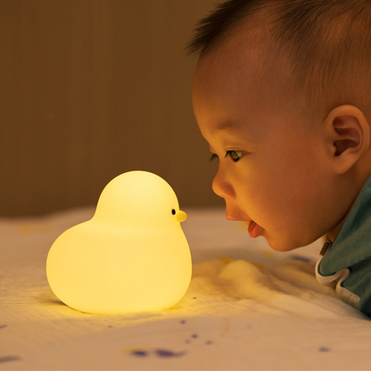 Duck Night Light – Soft Silicone Dimmable LED Lamp for Bedroom & Kids Room