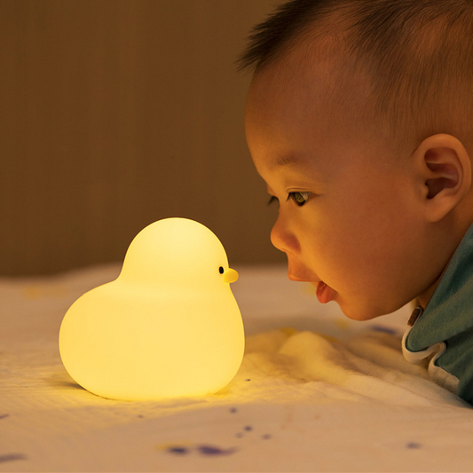 Duck Night Light – Soft Silicone Dimmable LED Lamp for Bedroom & Kids Room