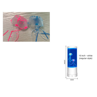 Jellyfish LED Mood Lamp – Color Changing Ambient Night Light for Bedroom & Desk