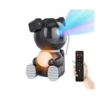 Astronaut Galaxy Star Projector – 360° Rotating Night Sky Light with Bluetooth Speaker