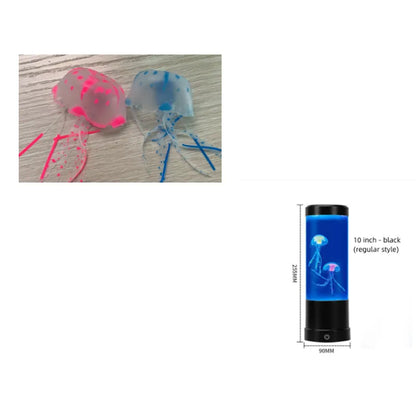 Jellyfish LED Mood Lamp – Color Changing Ambient Night Light for Bedroom & Desk
